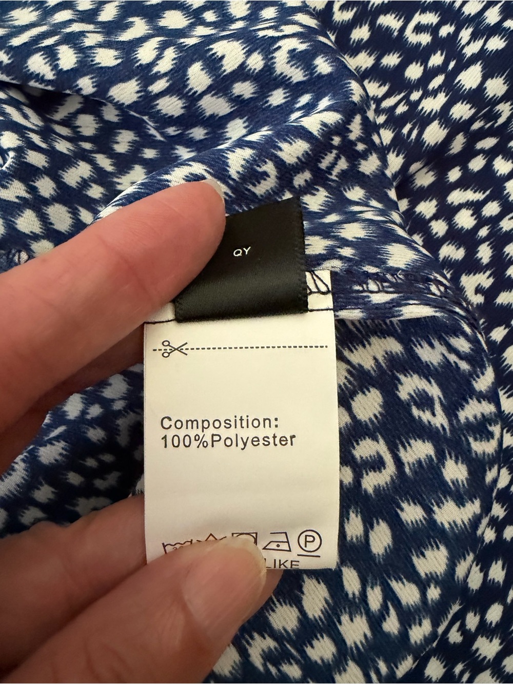 SHEIN Batwing Sleeve Stand Collar Tie Back EUC - Picture 5 of 5